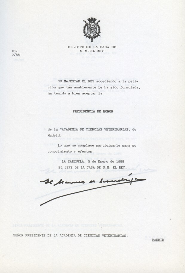 Presidencia de honor