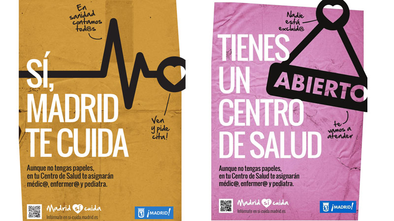 Balance positivo de la campaña Madrid sí cuida, Madrid libre de exclusión sanitaria