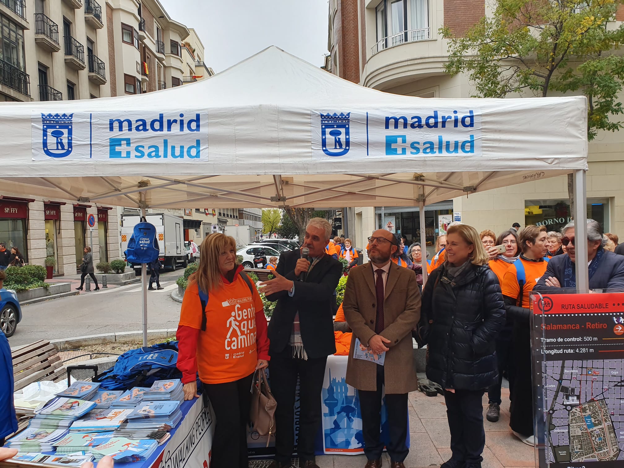 Madrid inaugura una nueva ruta saludable